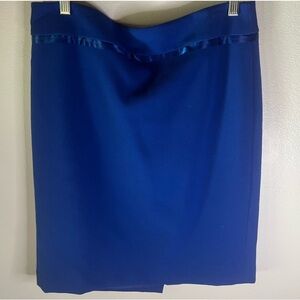 Ann Taylor Blue Pencil Skirt